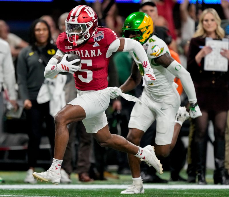 Indiana vs. Oregon score, highlights: Hoosiers dominate in Peach Bowl